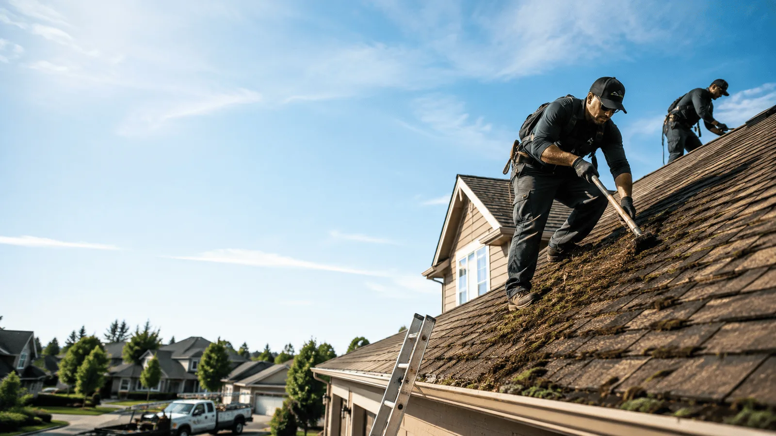 Roof Moss Removal in Pipestem, WV near me